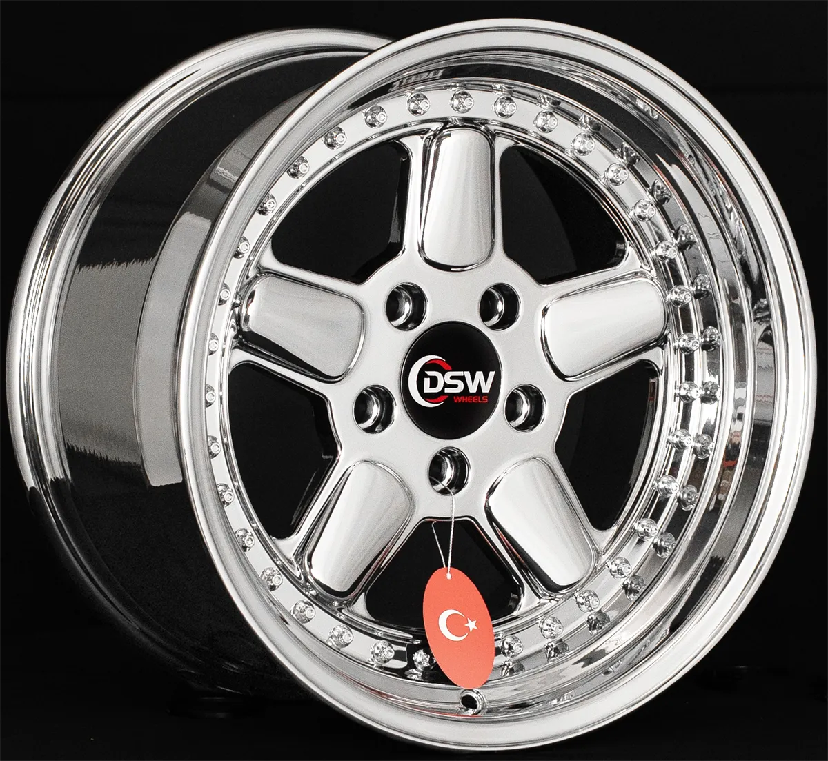 5X120 9.5X17 RC-150 ET20 72.6 CHROME 1